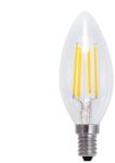 Platinet Bec LED Platinet OMEGA cu filament E14 2800K 4W tip lumânare (OMELE14FC-4W)