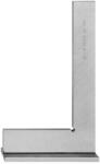 Kinex Asztalos derékszög, Kinex 4021 22-5124, szürke, 16 cm, acél, talpas, pontos szögjelöléshe, profi és barkács munkákhoz (TC212499)