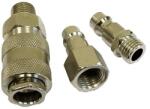 SILVER Cuplă rapidă pneumatică 1/2" set 3buc 67249 (EX0339)