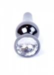  Long steel plug anal plug with crystal 2, 7cm