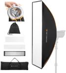K&F Concept Softbox K&F Concept 30 x 120 cm cu 4 laturi si montura Bowens