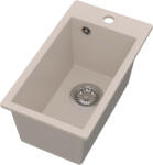 Ruvetti Pino gránit mosogató 50x28 cm bézs 3001PIBE35W (3001PIBE35W)