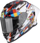 Scorpion Cască integrală pentru motocicletă Scorpion EXO-R1 EVO II Air Pouls, alb-multicoloră (SCRP111-576-419)