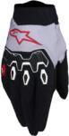 Alpinestars Mănuși motocross Alpinestars Full Bore V2 liliac deschis-negru-roșu (AIM172-0348)