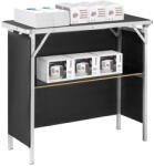 Vevor Mobil összecsukható kiállítási és promóciós pult 97, 5x38, 5x87 cm fekete