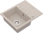 Ruvetti Morris 120 gránit mosogató 57.6x47 cm bézs 3001MO_BE120_W (3001MOBE120W)