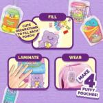 KIDSGRO Puffy Pouches: Set design charm pufos - mic dejun (HUN5084)