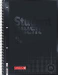 BRUNNEN College Notepad Premium Student Colour Code A4 füzet - Onyx, 28-as vonalazás, 80 lap