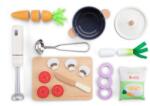 New Classic Toys Set de alimente pentru prepararea supei New Classic Toys (CLAS_10725) Bucatarie copii