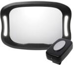 Zopa Oglindă cu lumină de fundal LED, neagră (BD8595114456437)