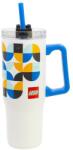 LEGO BAGS LEGO Cană termo cu pai și mâner 920 ml (SLST-30943)