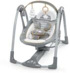 Ingenuity Leagăn convertibil de călătorie cu melodie Bella Teddy 0m+ până la 9kg (AGS11023-2) Sezlong balansoar bebelusi