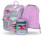 Baagl BAAGL SET 3 Zippy Lavender: ghiozdan, penar, saculet (A-35952)