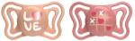 Chicco Suzeta Physio Light silicon fată 16-36m, 2 buc (AGS71039.11)