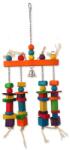 BIRD JEWEL Jucărie de agățat Bird Jewel cu ușă colorată și sonerie 55x20cm (452-31019) - raijucarii