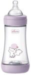 Chicco Biberon anticolici Perfect5 240 ml fată debit mediu 2m+ (AGS20223.12)