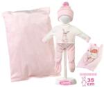 Llorens M635-56 hăinuțe pentru păpușă bebeluș NEW BORN mărimea 35-36 cm cu accesorii (MA4-M635-56)