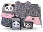 Baagl BAAGL SET 5 Zippy Panda: ghiozdan, penar, sac, sort, portofel (A-36551)