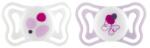 Chicco Suzete Physioforma Light silicon ortodontice roz roz 2-6m, 2 buc (AGS71088.11)
