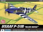Academy Model Kit avion 12303 - USAF P-51 B "70th NORMANDY INVASION (1: 48) (36-12303)