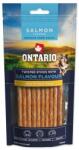 ONTARIO Deliciu Ontario Protein aromă de somon, baton răsucit de mestecat 10buc 12, 7cm (214-856364)