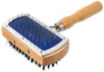Dog Fantasy Brush Dog Fantasy sârmă/nailon pătrat cu două fețe 17cm (454-510063) - raijucarii