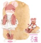 Llorens M738-16 haine pentru păpușă bebeluș NEW BORN mărimea 40-42 cm cu accesorii (MA4-M738-16)