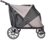 KENYONE Cărucior Kenyone negru - gri, construcție neagră, 86x66x95cm (7914-861009)
