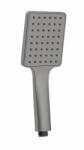 SAPHO zuhanyfej szögletes, 1 állású, GUN METAL (SK779GM)