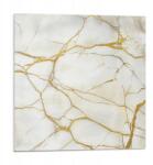 Wallfluent Fali Pvc csempe öntapadós Elegáns márvány damilokkal 9 db 30x30 cm (010310410010000282960)