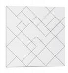Wallfluent Dekoratív Vinil Fali Csempe Absztrakt vonalmintás 9 db 30x30 cm (010310410010000276721)