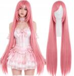 Korbi Női Paróka Haj Hosszú 100CM Rózsaszín Anime Manga Cosplay Jelmez W5 (W5)