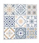 Wallfluent Falicsempe öntapadós Vinyl Kockás mozaik minták 9 db 30x30 cm (010310410010000276749)