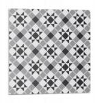 Wallfluent Vinil Csempe Konyhai Motívummal Geometrikus minta csillagokkal 9x30x30 (010310410010000020396)