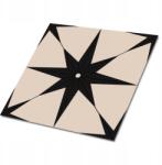 Dywanomat Öntapadós Vinil Csempe Nyomtatott Fürdőszoba Csillag 9x30x30 cm (010310410010000020784)