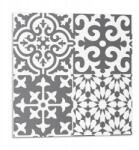 Wallfluent Vinil csempe öntapadós Dekorációs minták csempén 9 db 30x30 cm (010310410010000074187)