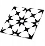 Dywanomat Öntapadós Vinil Burkolat Nyomtatott Csillag Geometria. 9x30x30 cm (010310410010000020832)
