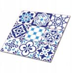 Dywanomat Vinil Öntapadós Csempe Fali Dekorációhoz Azulejo Minta. 9x30x30 cm (010310410010000020966)