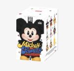 POP MART Eredeti Pop Mart Mickey Family Aranyos Együtt Kulcstartó Figurák Pop Mart