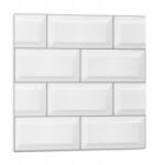 Wallfluent Falicsempe Pvc grafikával Tégla elrendezésű csempe 9 db 30x30 cm (010310410010000276727)