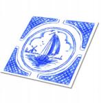 Dywanomat Pvc csempe motívummal Egyszerű Dekoráció Étkezőbe Azulejo Csónak. 9x30x30 cm (010310410010000021011)