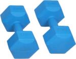SPARTAN Ganteră din PVC, hexagonală 2x1 kg SPARTAN (1855)