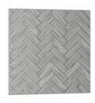 Wallfluent Esztétikus Vinil Fali Csempe Nyomtatott Fa Mintával 9 db 30x30 cm (010310410010000074192)