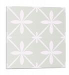 Wallfluent Dekoratív Vinil Fali Csempe Virágmintás Hálós 9 db 30x30 cm (010310410010000276741)