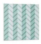 Wallfluent Vinil Csempe Nyomtatott Szerelésre Kész CIKK-cakk mintás csíkos 9x30x30 (010310410010000283013)
