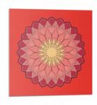 Wallfluent Vinil Csempe Konyhai Motívummal Virágos mandala mintás 9 db 30x30 cm (010310410010000283008)