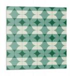 Wallfluent Vinil öntapadós csempe Hullámos formák geometriája 9 db 30x30 cm (010310410010000282982)