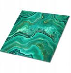 Dywanomat Öntapadós Vinil Csempe Nyomtatott Malachit textúra 9x30x30 cm (010310410010000020894)