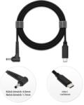 Lenovo USB-C (Type-C) - 4.0x1.7mm töltő csatlakozó átalakító (100W) (28594)