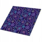 Dywanomat Dekoratív Vinil Csempe Falra Nyomtatott Paisley Mintával 9x30x30 cm (010310410010000020974)
